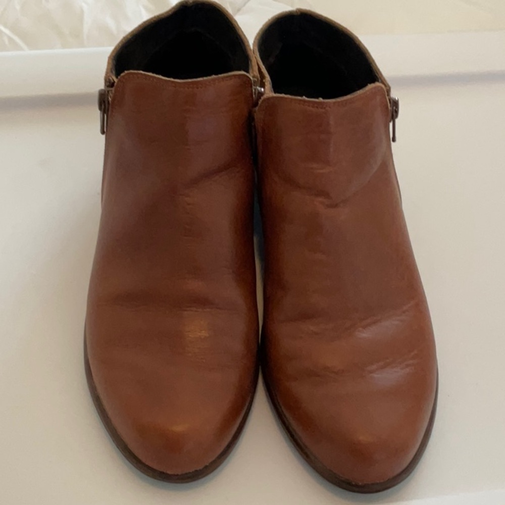 Naot Two-Tone Leather Ankle Boots - Picture 8 of 8